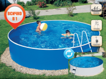 Сглобяем басейн AZURO 460